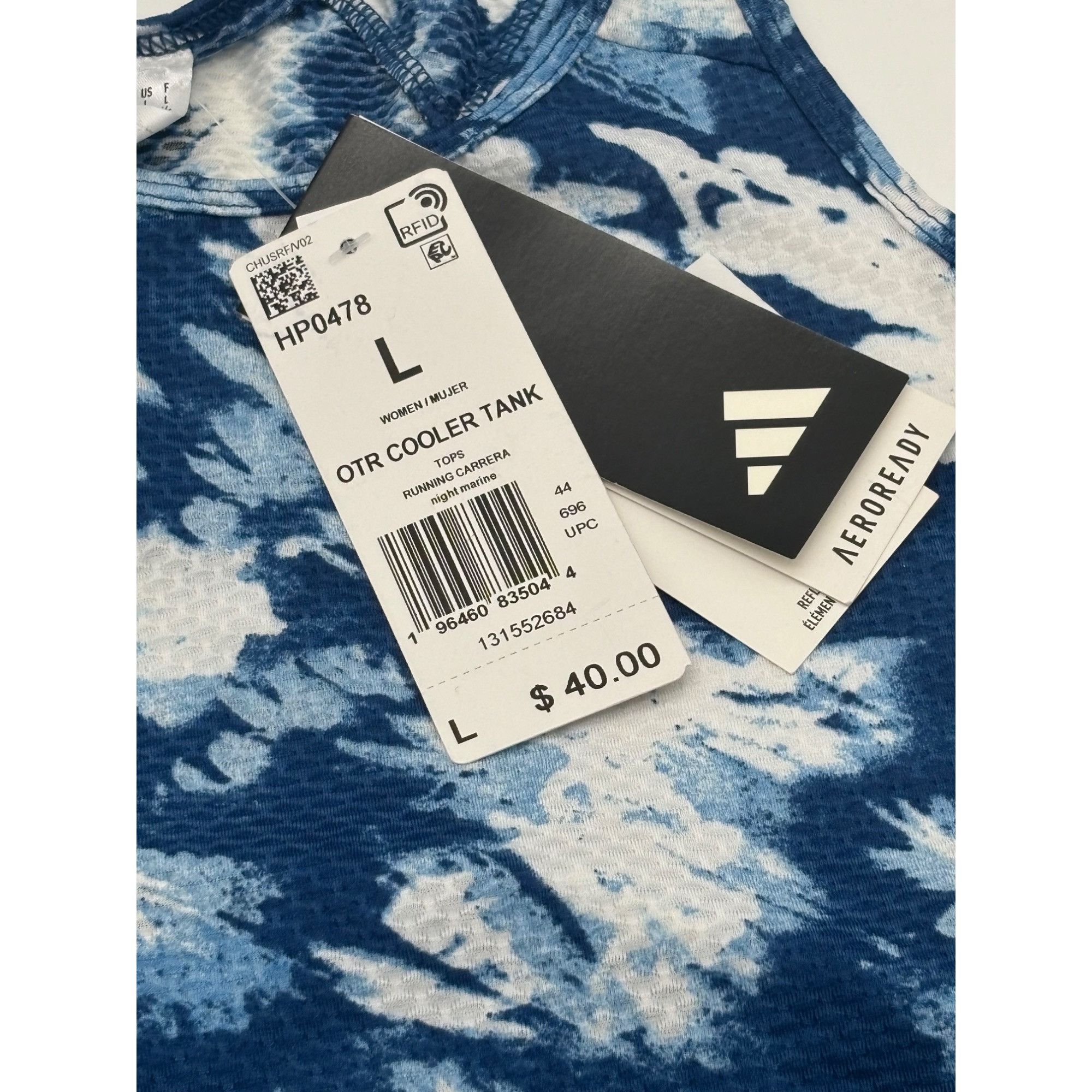 Adidas Adidas Women’s Own the Run Cooler Tank, Peachtree Road Race, Size L / US 10 / IT 46 - 11 Thumbnail