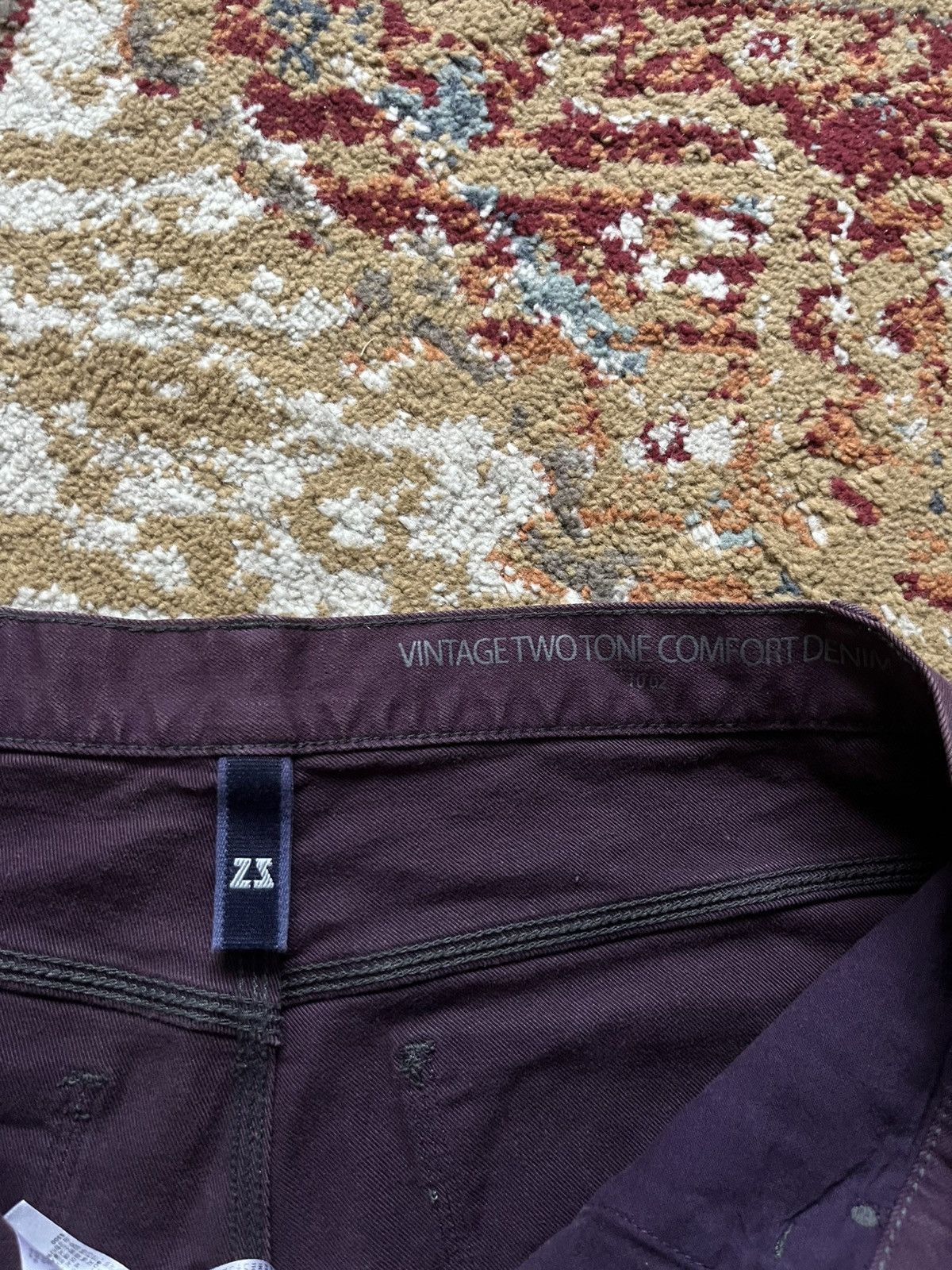 Ermenegildo Zegna Ermenegildo Zegna Z Sport purple jeans denim Size US 34 / EU 50 - 4 Thumbnail