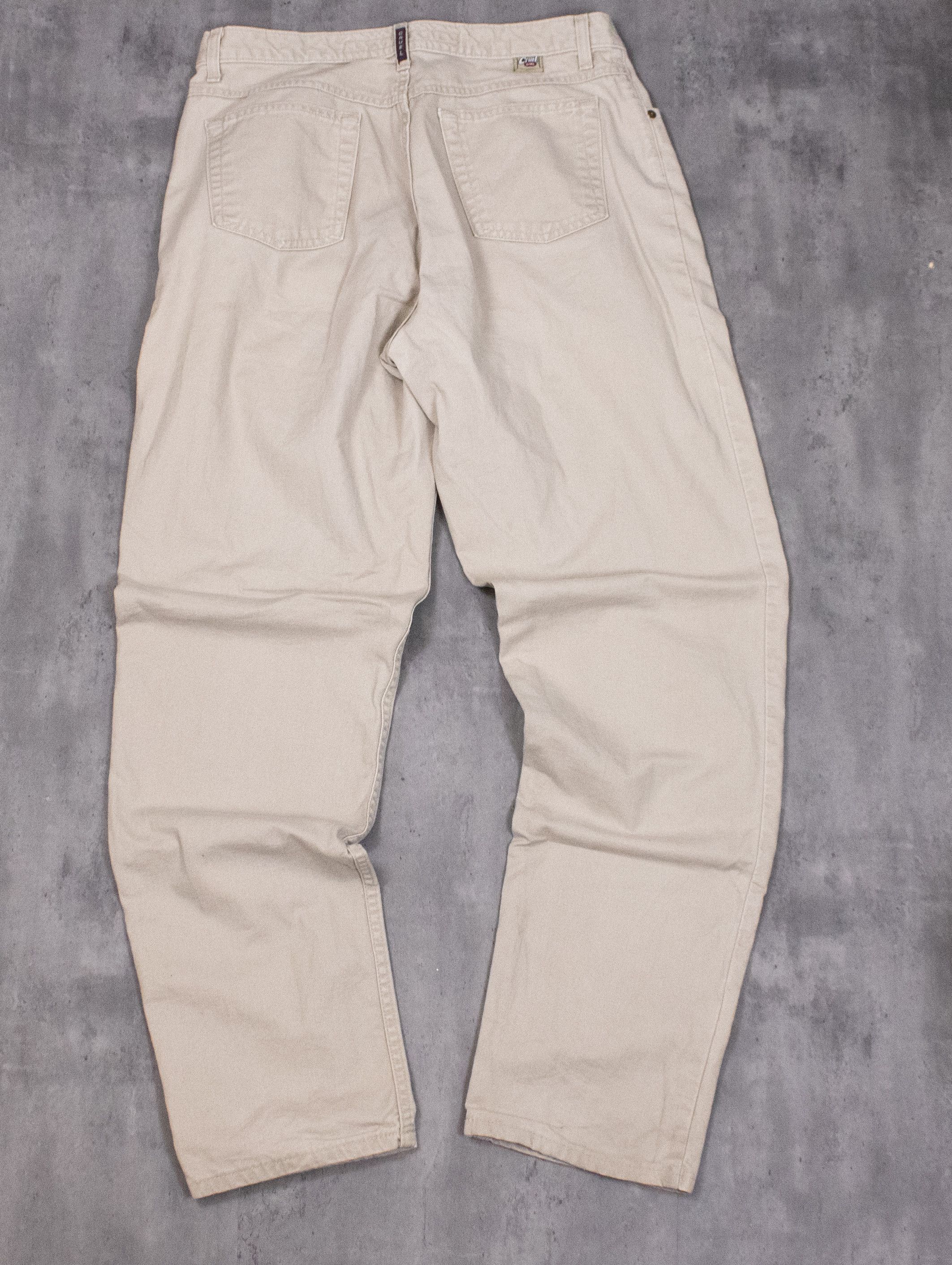Vintage Curl Girl Relax Fit Baggy Wide Legged Denim Jean's Pant's Size US 34 / EU 50 - 12 Thumbnail