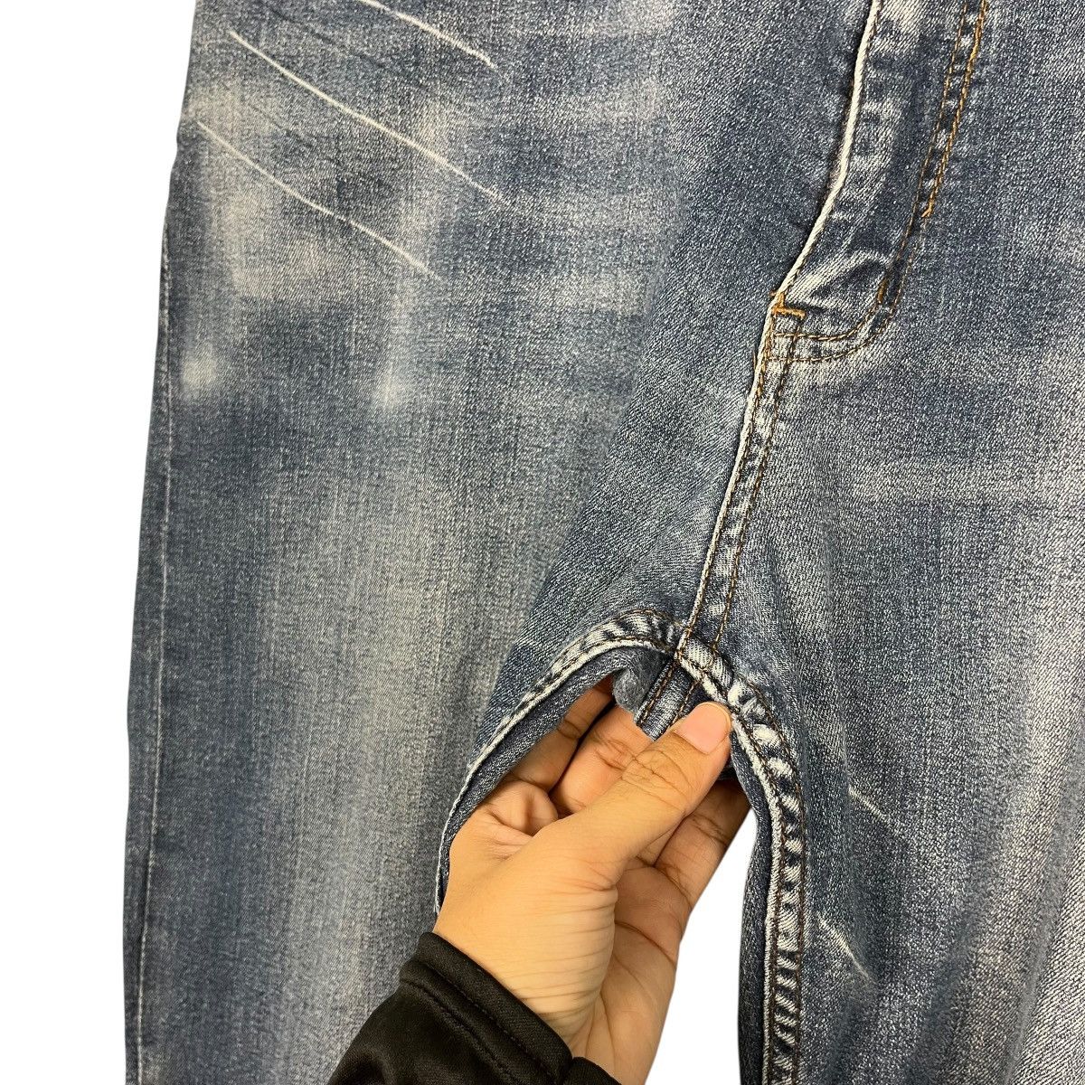 Japanese Brand Vintage Japanese Designer Embroidery Logo Denim Size US 38 / EU 54 - 13 Thumbnail