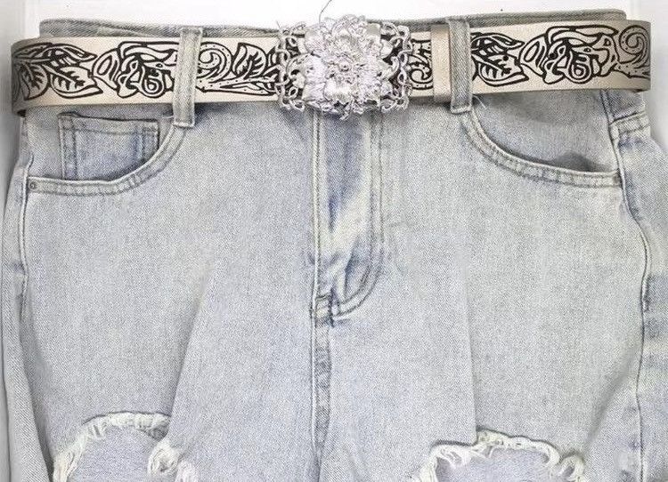 Japanese Brand Rose Buckle Belt Size ONE SIZE - 5 Thumbnail