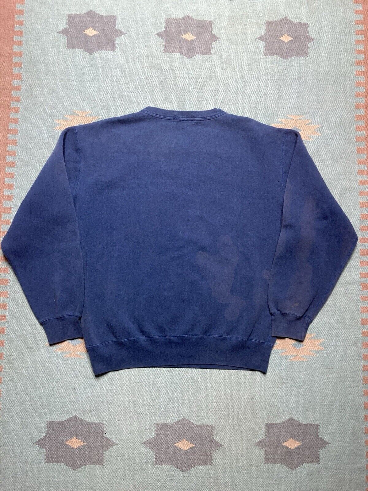 Polo Ralph Lauren × Vintage VTG crewneck sweatshirt polo Ralph Lauren faded blue blank L Size US L / EU 52-54 / 3 - 2 Thumbnail