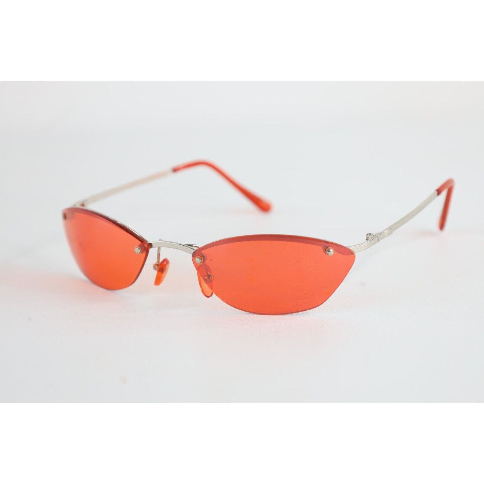 Vintage Vintage 90s Y2K Streetwear Red Tinted Sunglasses Glasses Size ONE SIZE - 1 Thumbnail
