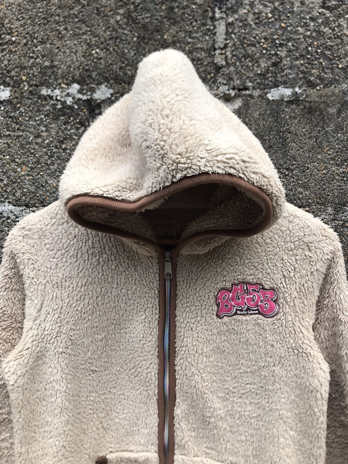 Body Glove ⚡️Vintage Body Glove Fleece Hoodies Sweater Jacket Size M / US 6-8 / IT 42-44 - 4 Thumbnail