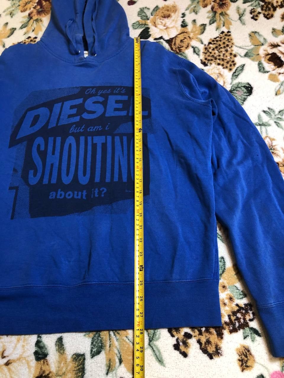 Diesel Vintage Diesel Big Double logo Y2K Hoodie Size US XL / EU 56 / 4 - 13 Thumbnail