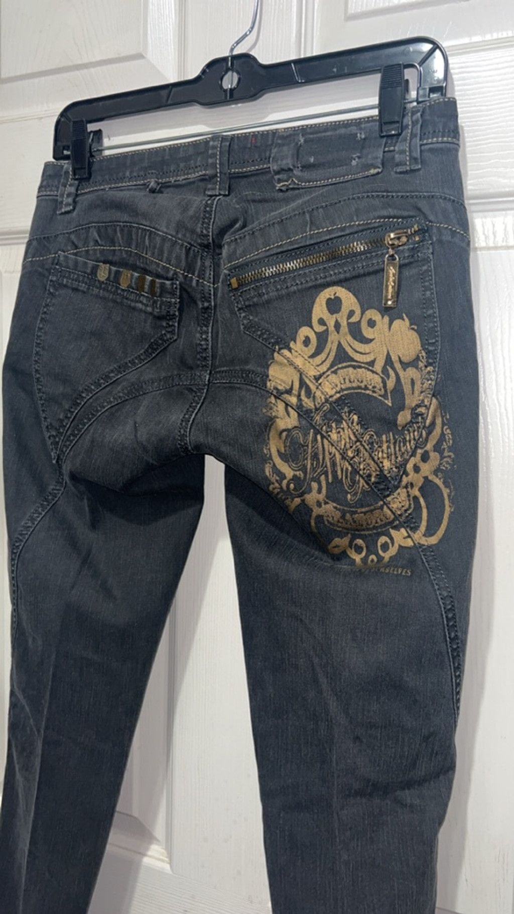 Other Vintage AppleBottom jeans w gold accents 7/8 Size 30" / US 8 / IT 44 - 1 Thumbnail