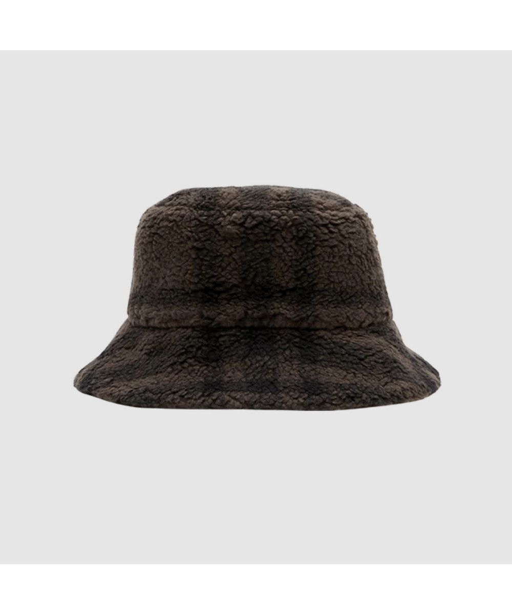 Burberry BURBERRY green brown nylon check reversible bucket hat Size ONE SIZE - 2 Thumbnail