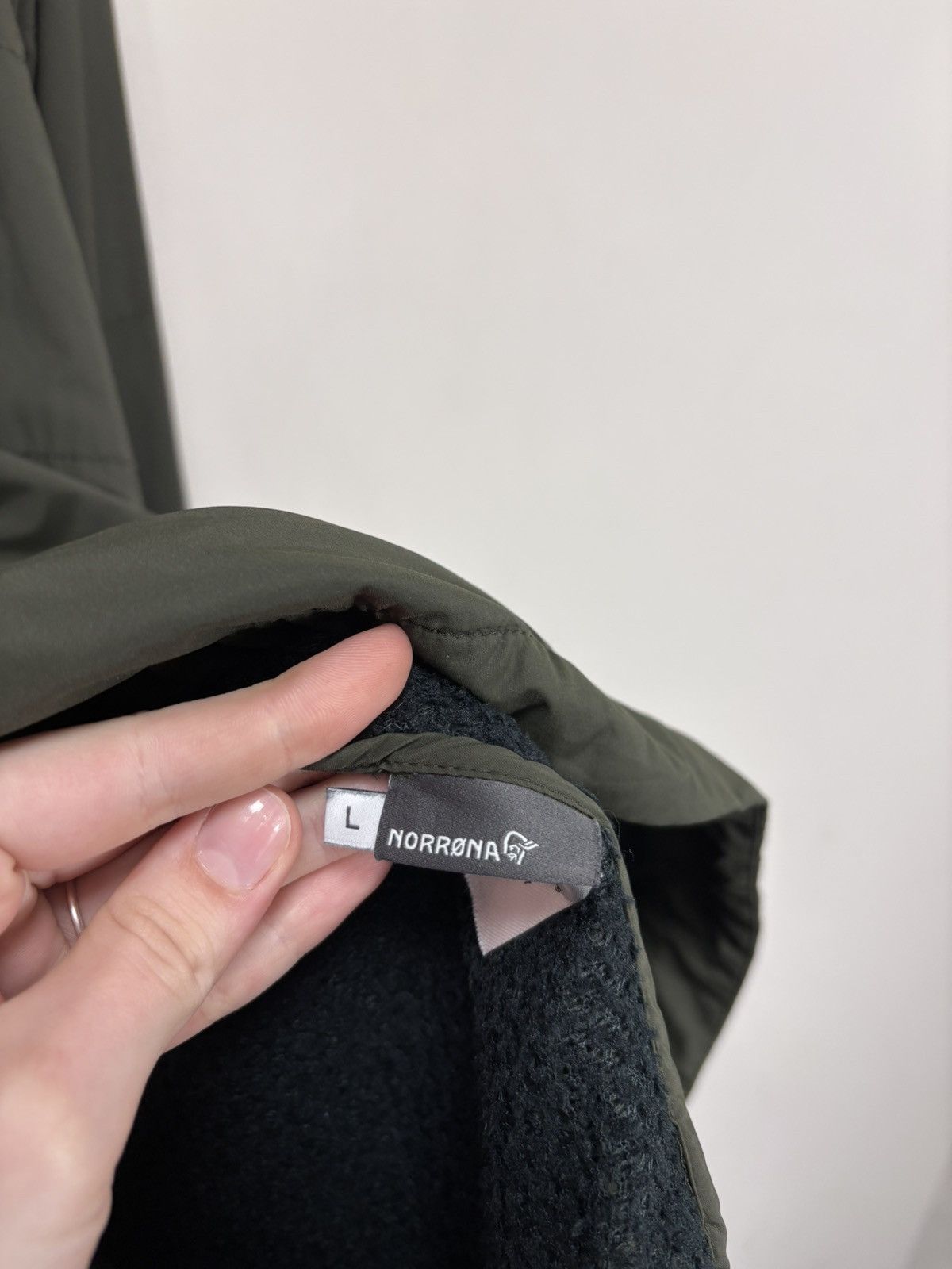 Norrona Norrona Tamok Alpha90 Crewneck Jacket Sample Olive Green Size US L / EU 52-54 / 3 - 13 Thumbnail