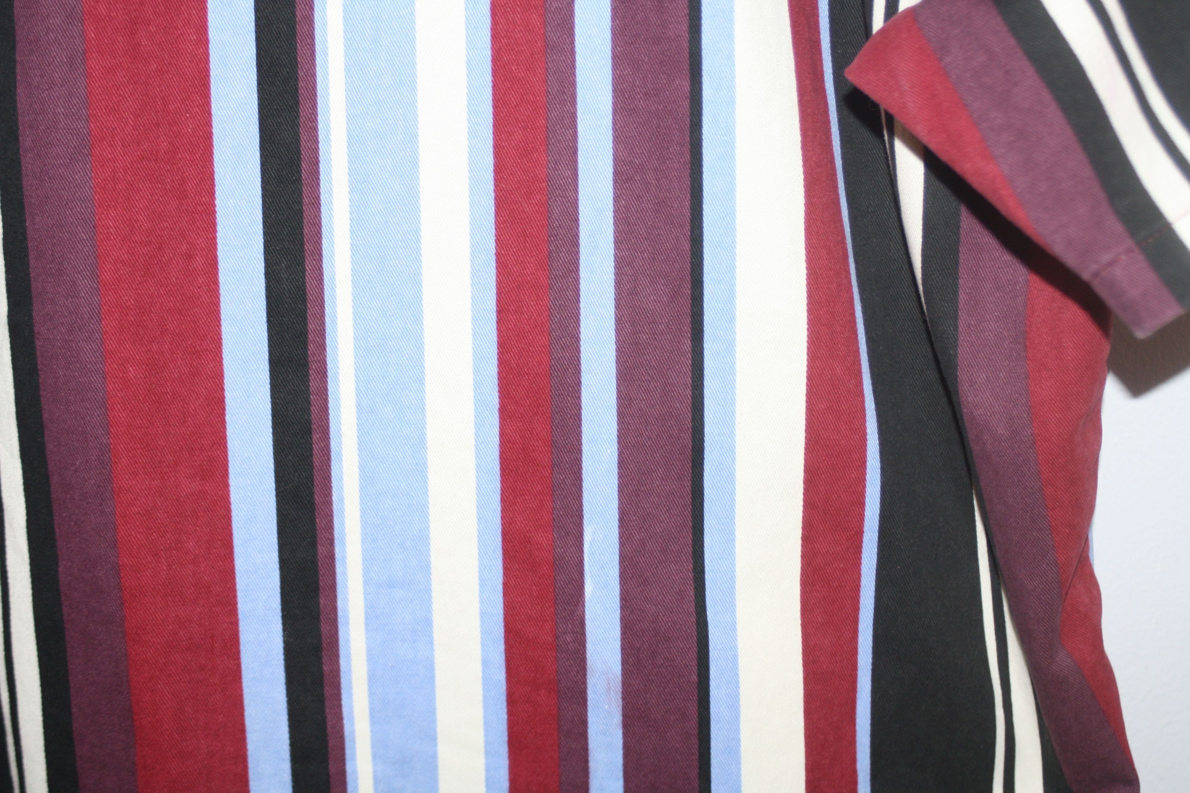 Noon Goons Noon Goons Striped Short Sleeve Button Up Size US L / EU 52-54 / 3 - 5 Thumbnail