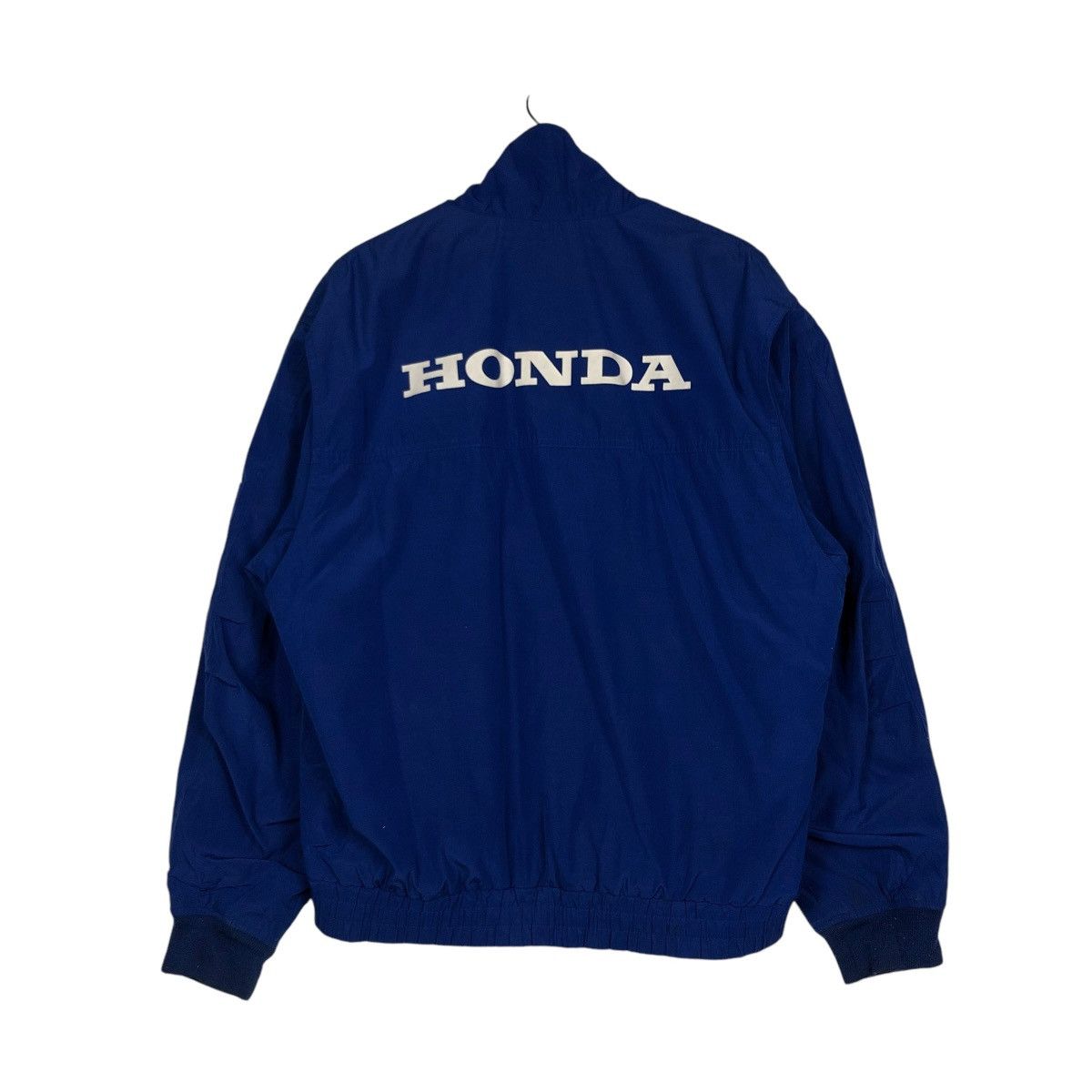 Honda 🔥VINTAGE RACING HONDA BOMBER JACKET BIG LOGO SPELL OUT Size US L / EU 52-54 / 3 - 2 Thumbnail