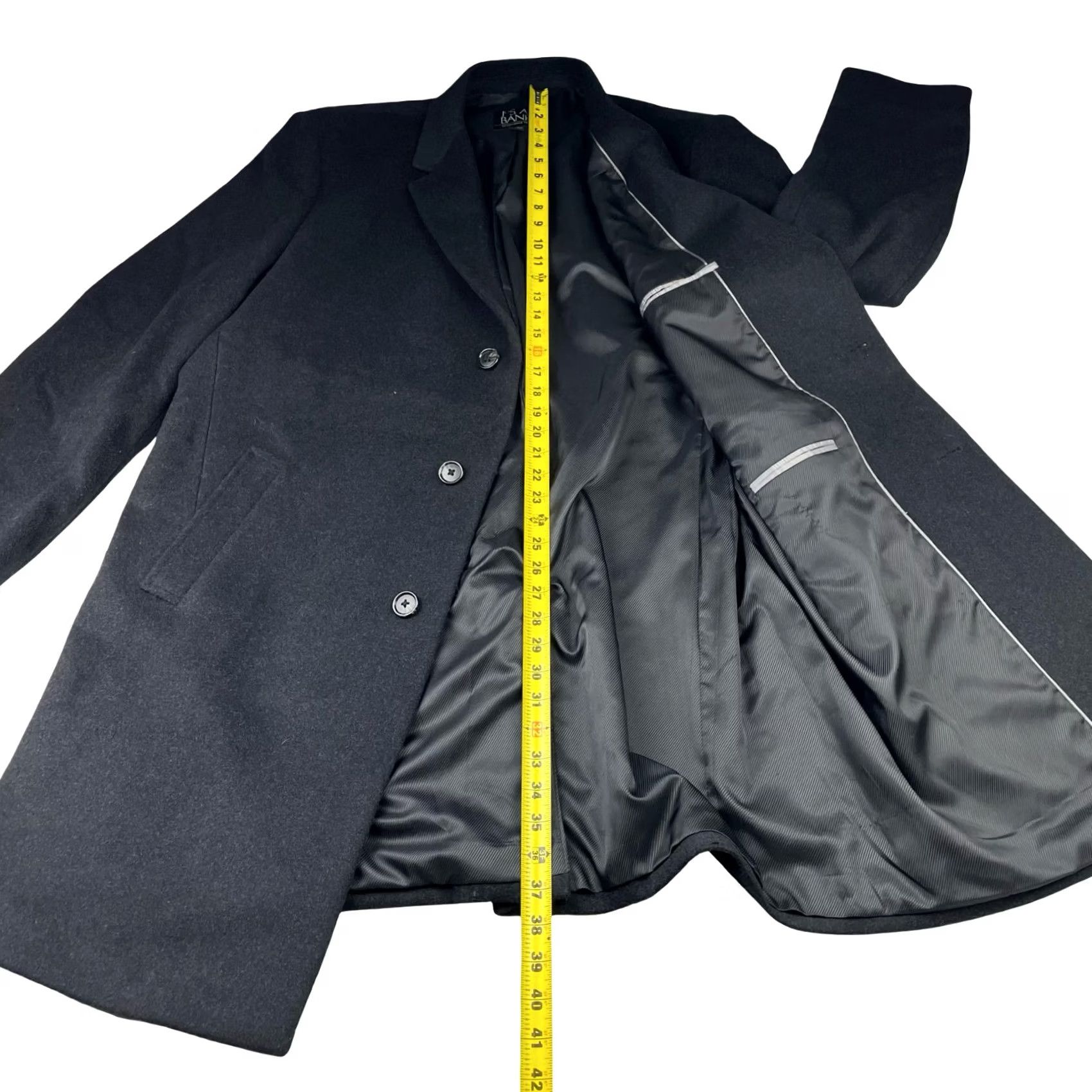 Jos. A. Bank Jos A Bank Men’s Wool Blend 3-Button Overcoat Gray 46R Size US S / EU 44-46 / 1 - 6 Thumbnail