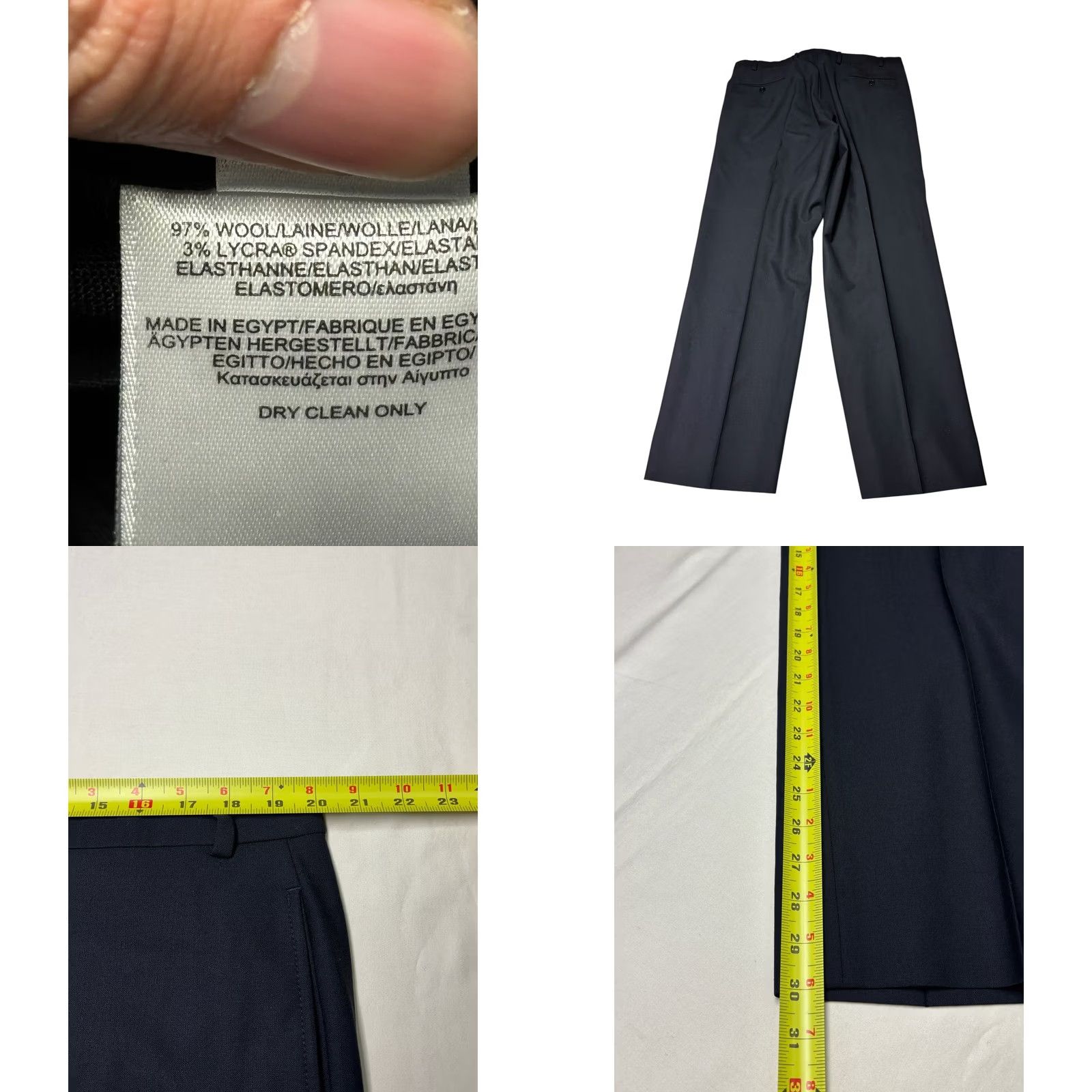Brooks Brothers Brooks Brothers 346 2 Piece Suit Navy Wool Stretch Blazer Pants 44L W40 L30 Mens Regular Notch Lapelather? Size 44R - 11 Thumbnail