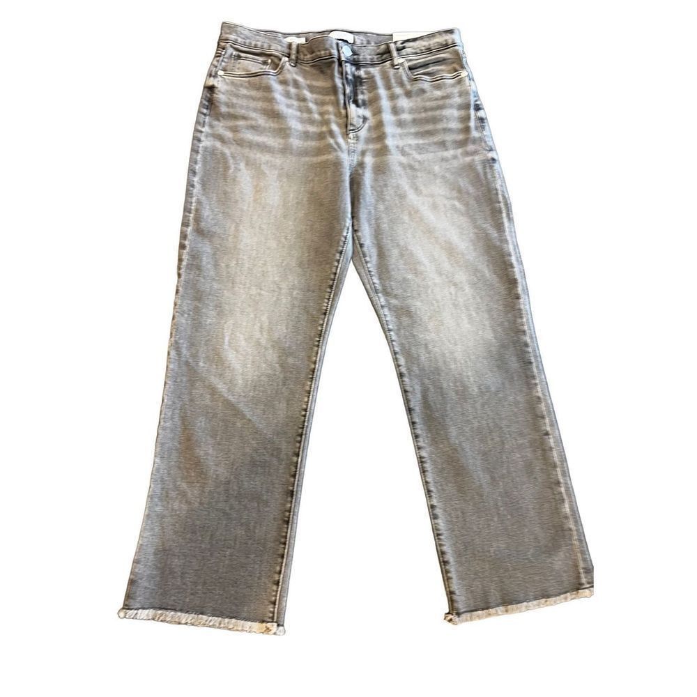 Loft LOFT MID RISE STRAIGHT JEANS SIZE 14 Size 36" / US 14 / IT 50 - 2 Thumbnail