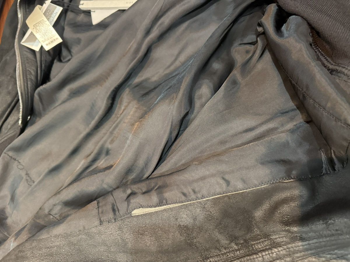 Rick Owens Rick Owens Leather Flight Jack Size US L / EU 52-54 / 3 - 7 Thumbnail