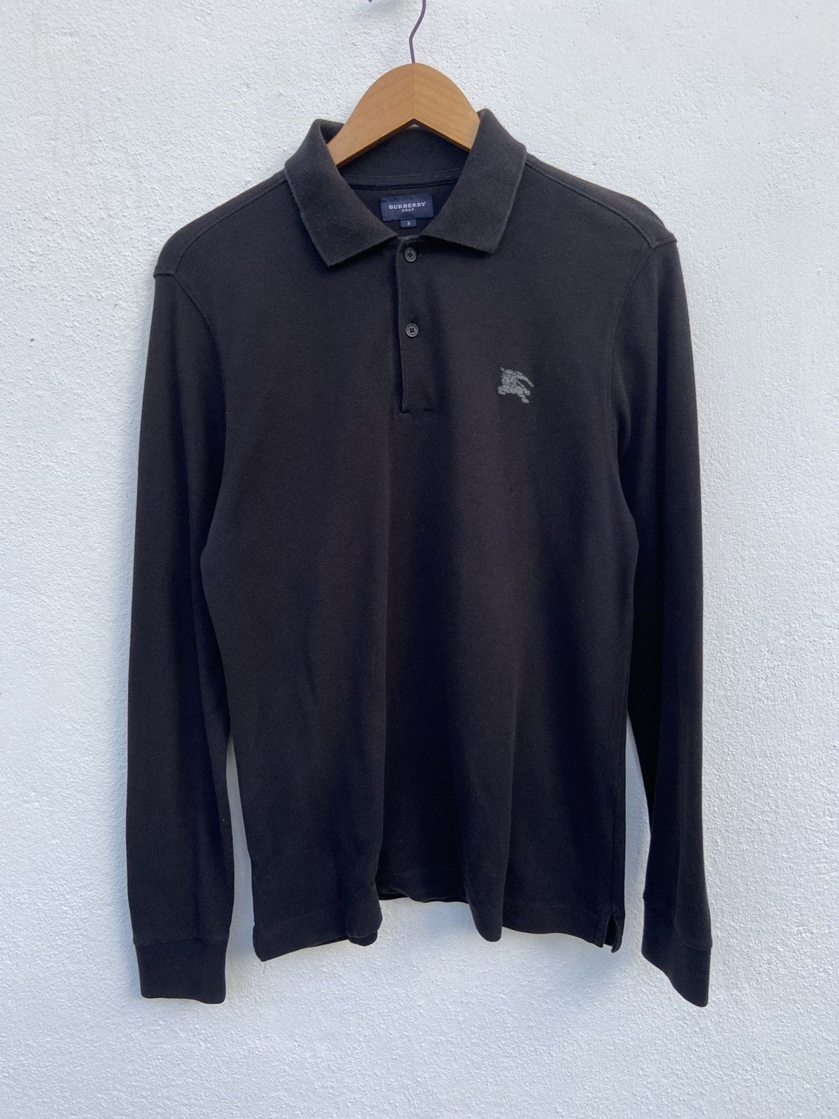 Burberry 🔥 Burberry Golf long sleeve polo t shirt Size US M / EU 48-50 / 2 - 2 Thumbnail