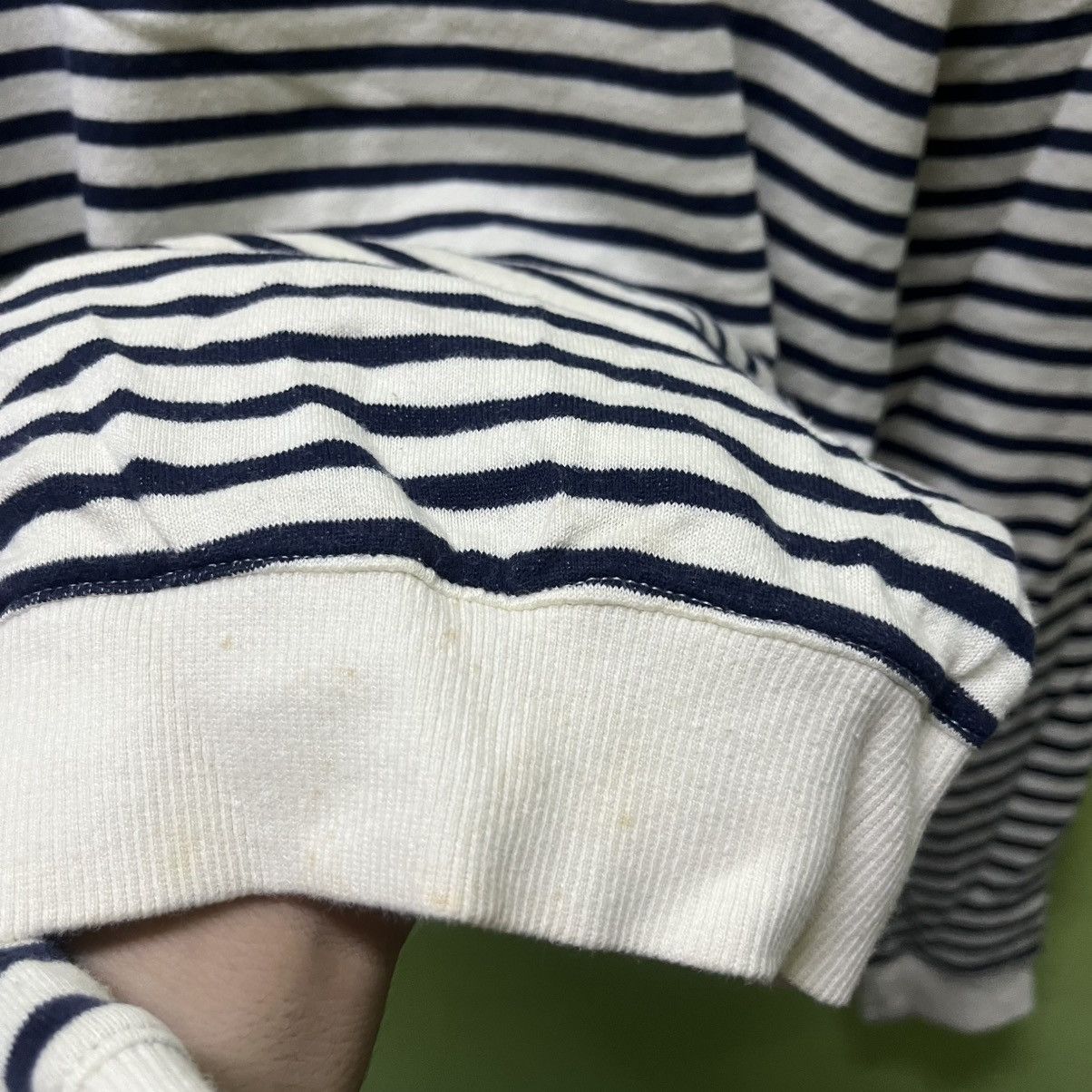 A.P.C. Rare A.P.C Stripe Sweatshirt Size US XS / EU 42 / 0 - 5 Thumbnail