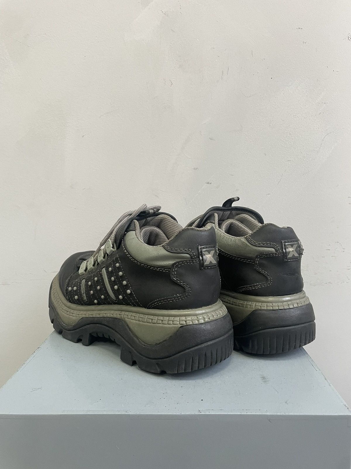 New Rock Platform boots hype leather shoes classic avant garde Size US 10 / EU 43 - 10 Thumbnail