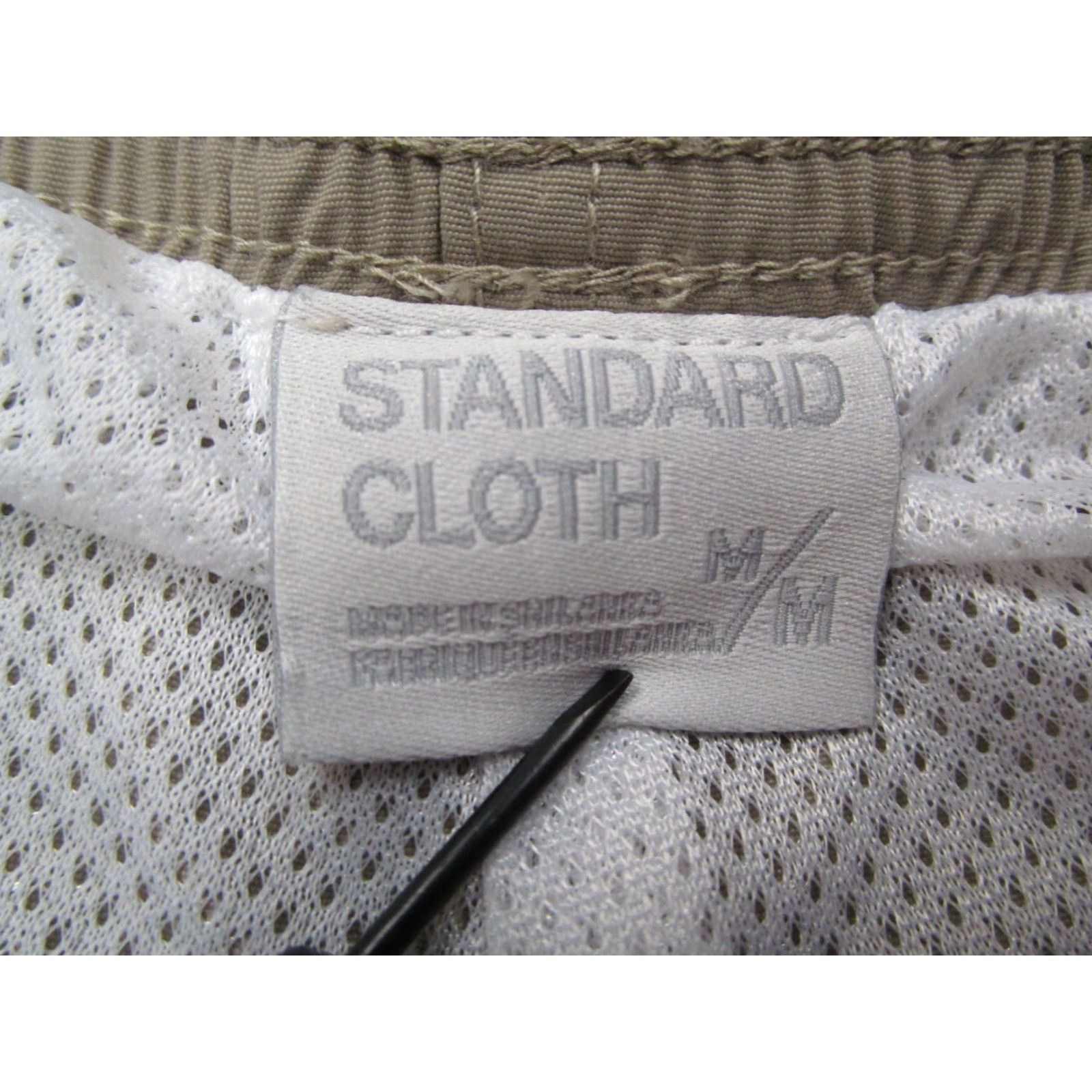 CLOT Standard Cloth Shorts Mens Medium Beige Lined Nylon Performance Active Workout Size US 31 - 2 Thumbnail