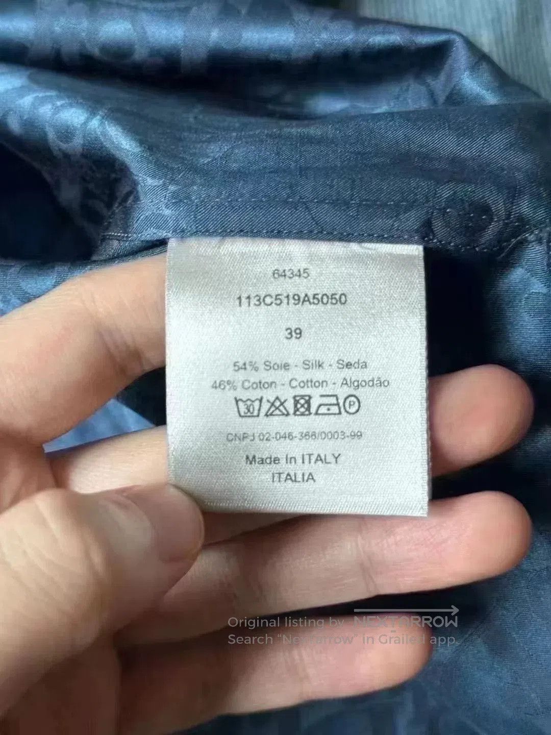 Dior Dior Blue All. Size US M / EU 48-50 / 2 - 3 Thumbnail