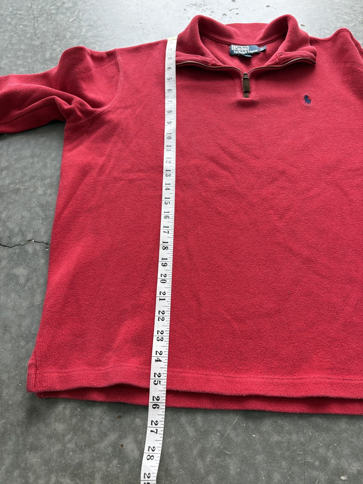 Polo Ralph Lauren Vintage Y2K Polo Ralph Lauren Quarter Zip Sweatshirt Size US L / EU 52-54 / 3 - 5 Thumbnail