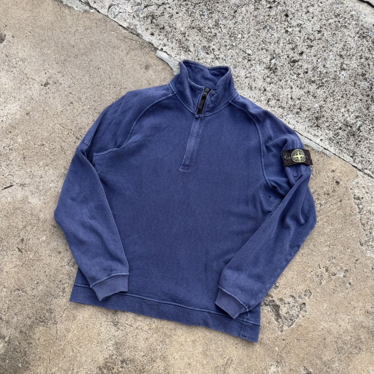 Stone Island Stone Island AW15 Quarter Zip up jumper sweatshirt Size US S / EU 44-46 / 1 - 1 Thumbnail