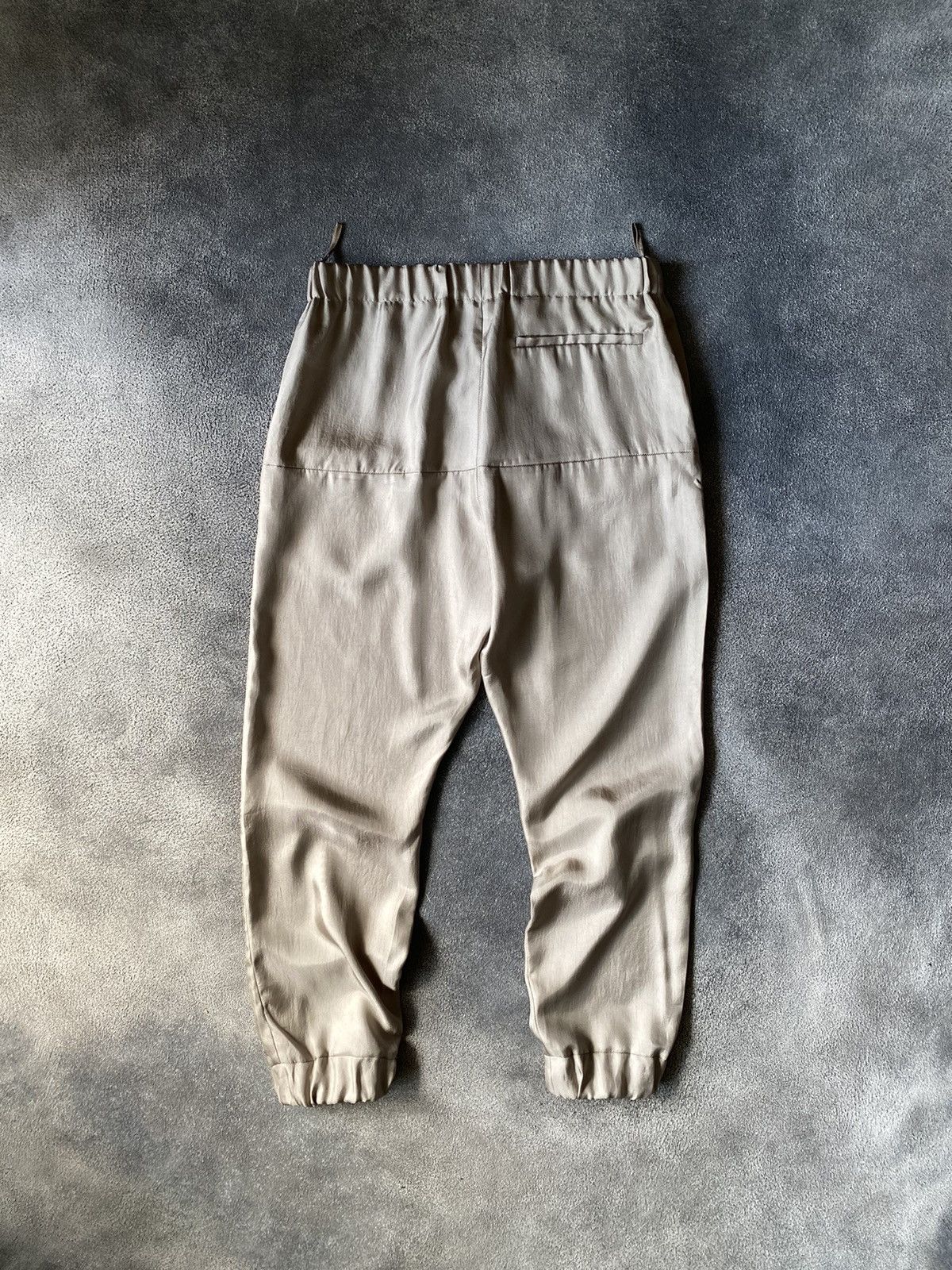 Miu Miu Fall 2007 Miu Miu Runway Satin Front Double Pocket Pants Size US 30 / EU 46 - 10 Thumbnail