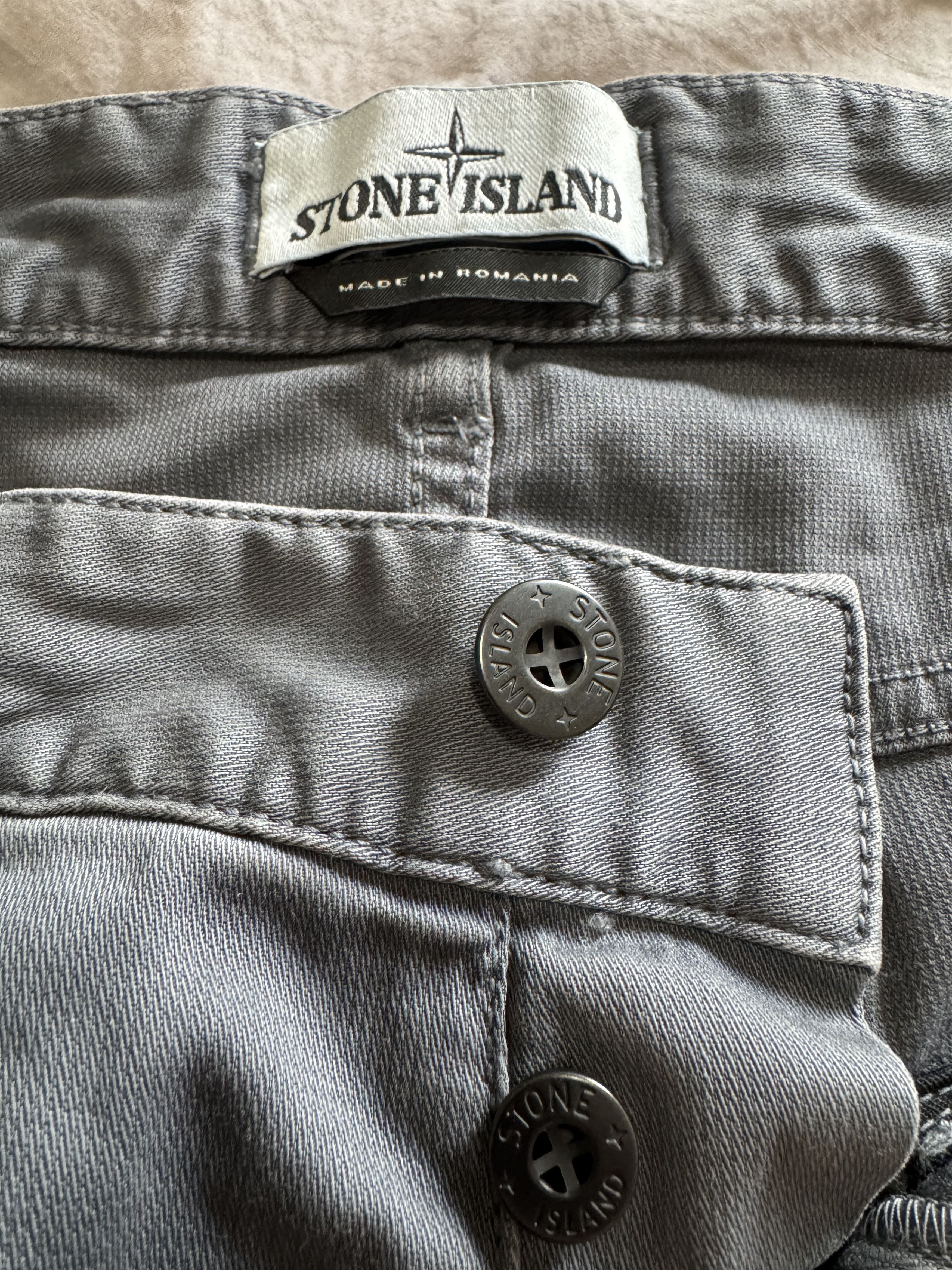 Stone Island STONE ISLAND BUTTON FLY METAL HARDWARE PANTS (SIZE 32) Size US 32 / EU 48 - 4 Thumbnail