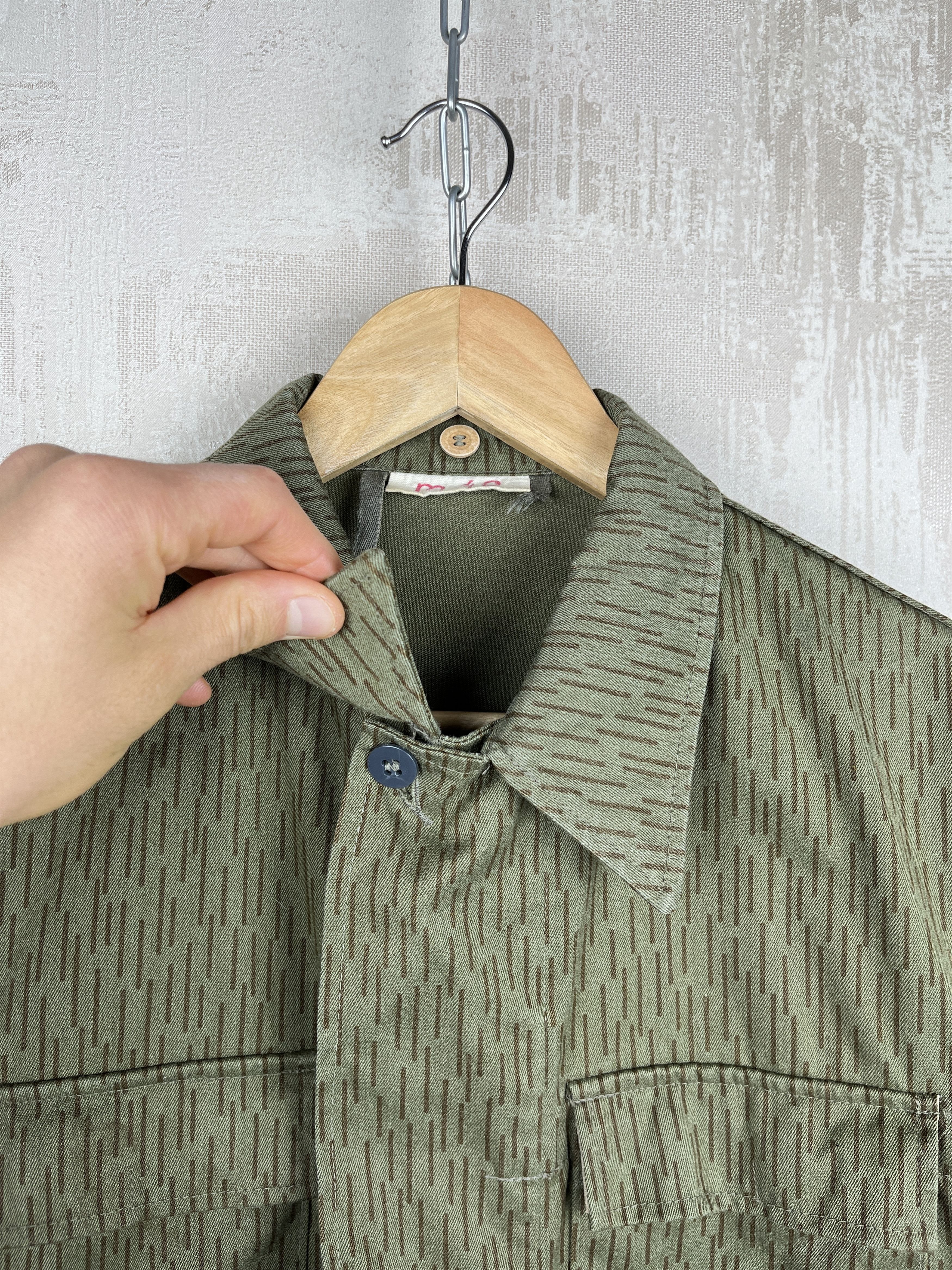 Vintage Vintage Military Army Field Jacket Dash Line Camouflage Size US S / EU 44-46 / 1 - 5 Thumbnail