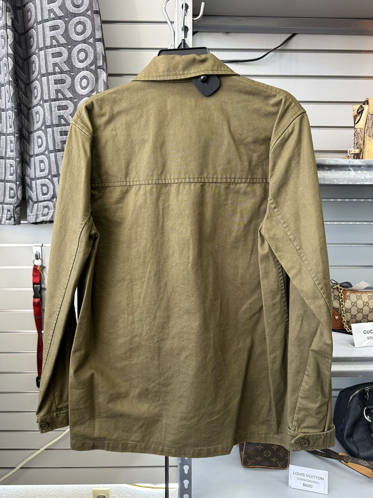 Saint Laurent Paris Saint Laurent BAD LIEUTENANT military jacket green gabardine Size US M / EU 48-50 / 2 - 6 Thumbnail