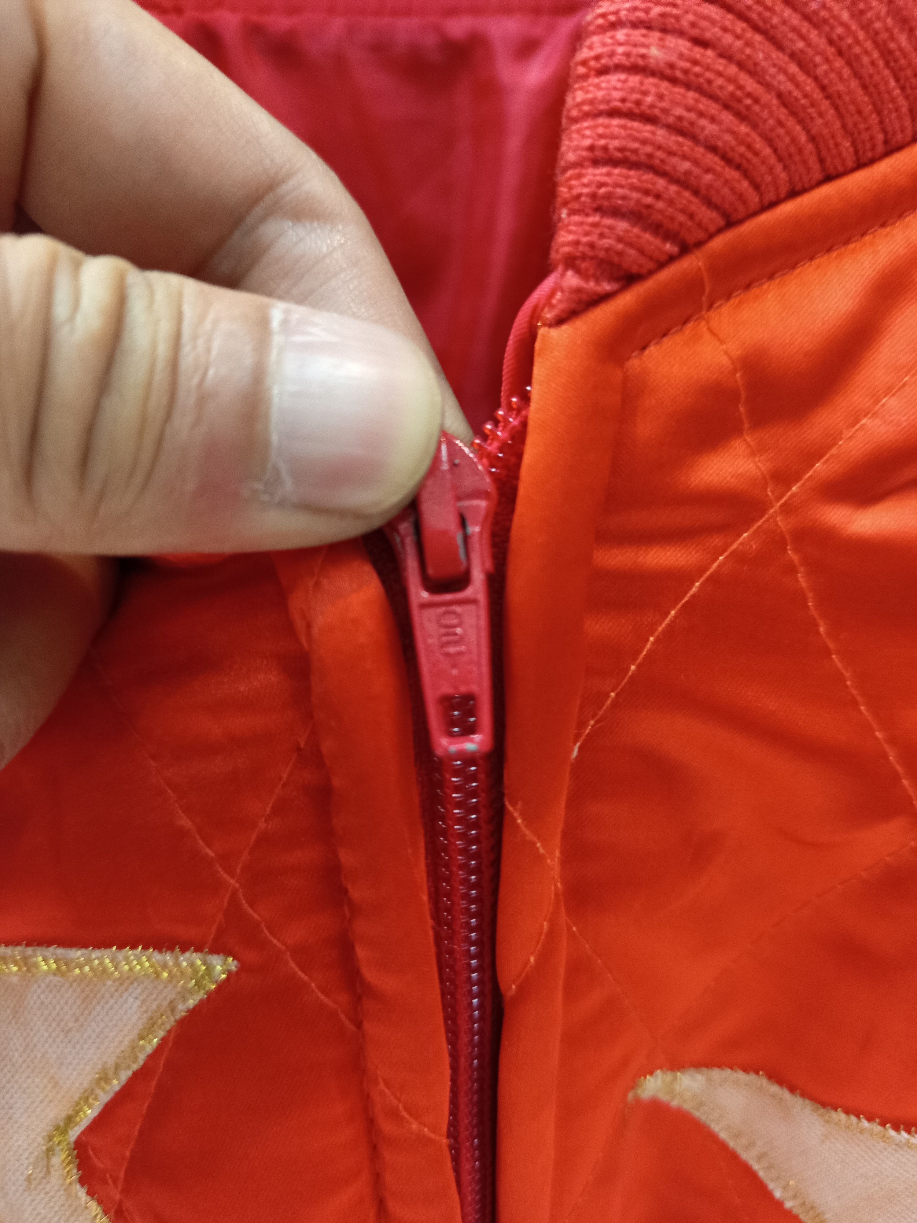 Vintage 1960s Quilted Star Bomber Jacket Size US L / EU 52-54 / 3 - 10 Thumbnail