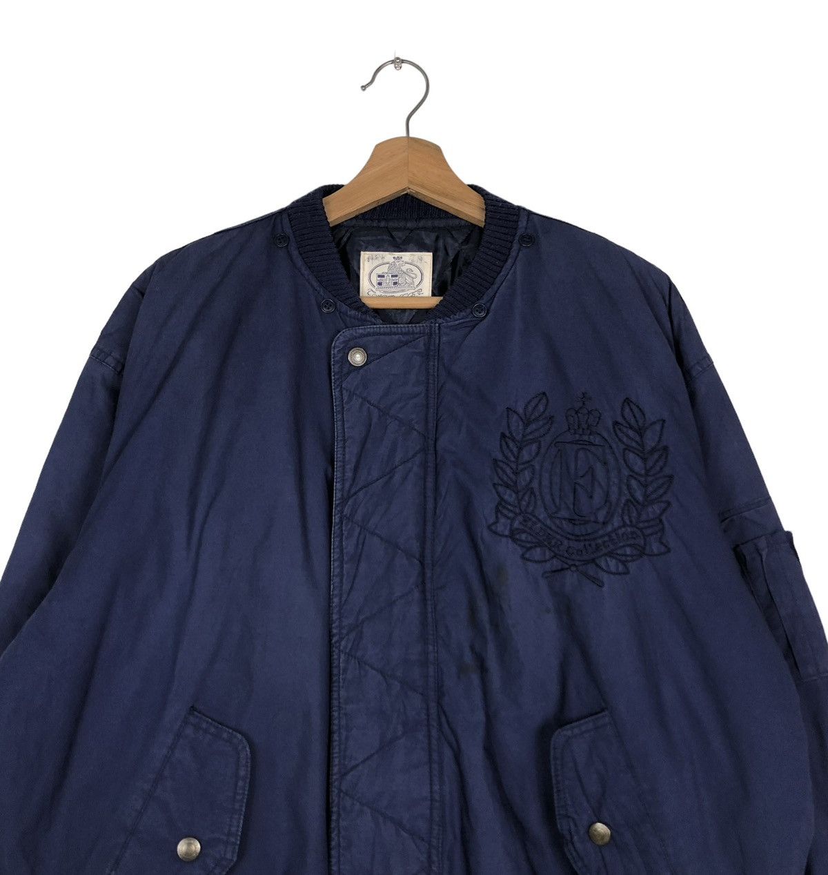 Japanese Brand 🔥VINTAGE BOMBER JACKET ELDER COLLECTION ISSEY MIYAKE Size US M / EU 48-50 / 2 - 3 Thumbnail