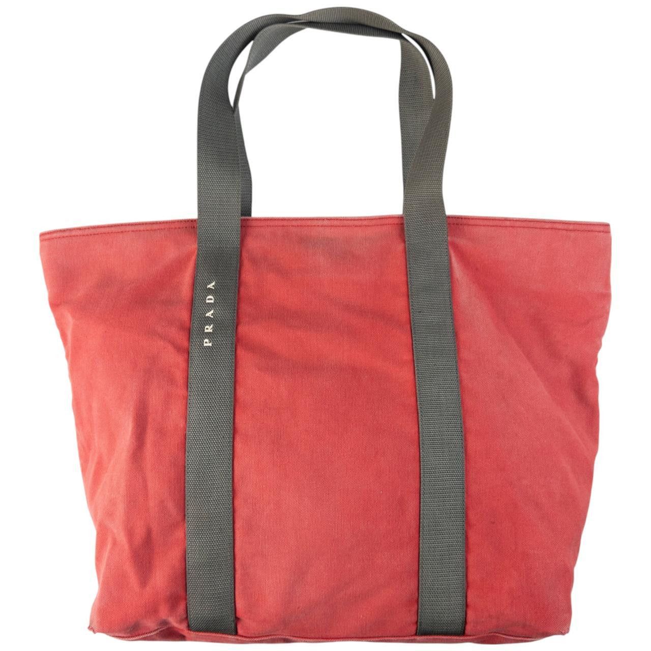 Prada Vintage Prada Sport Shoulder Tote Bag | Grailed