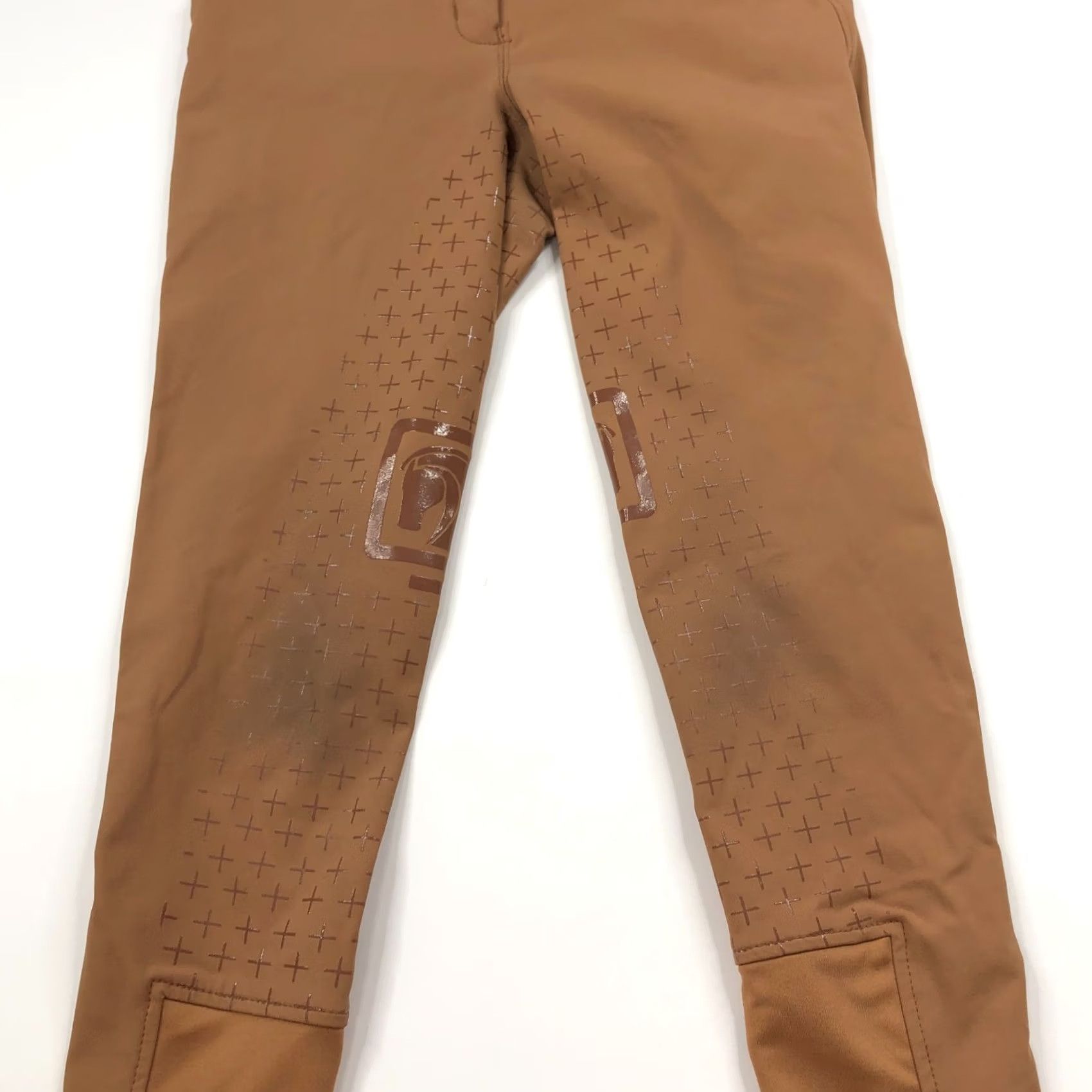 Vintage ROMFH 24R (Fit 24W 26L) Equestrian Riding Breeches Mid Rise Pants Brown Size 42" / US 20 - 4 Thumbnail