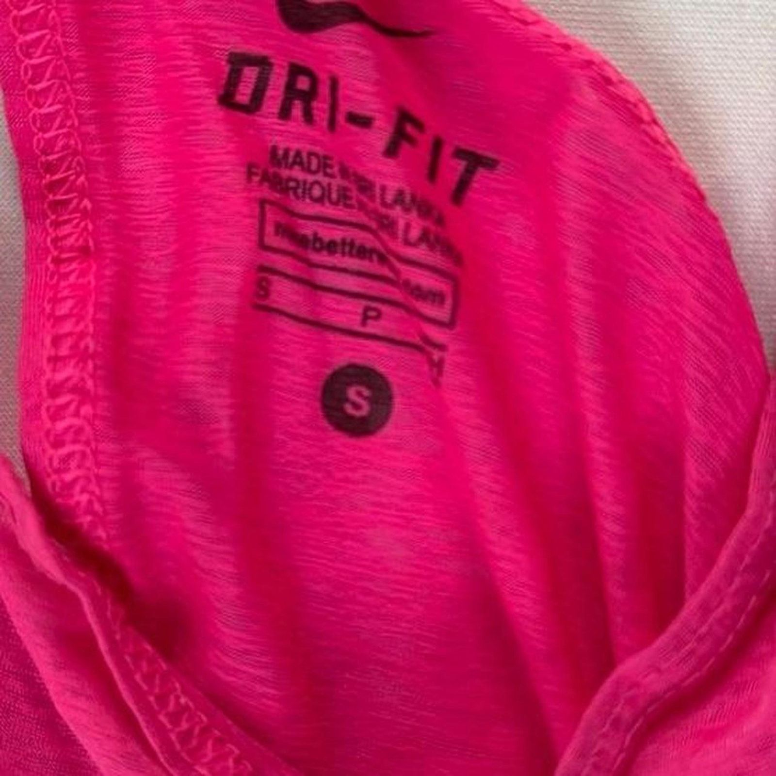 Nike Nike Open Back Pink Cami Size Small Size S / US 4 / IT 40 - 3 Thumbnail