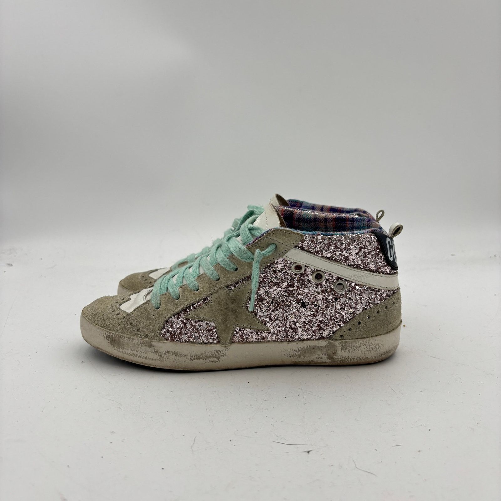 Golden Goose Golden Goose Glitter Midstar Shoes Sneakers Women's 37 US 7 Size US 7 / IT 37 - 5 Thumbnail