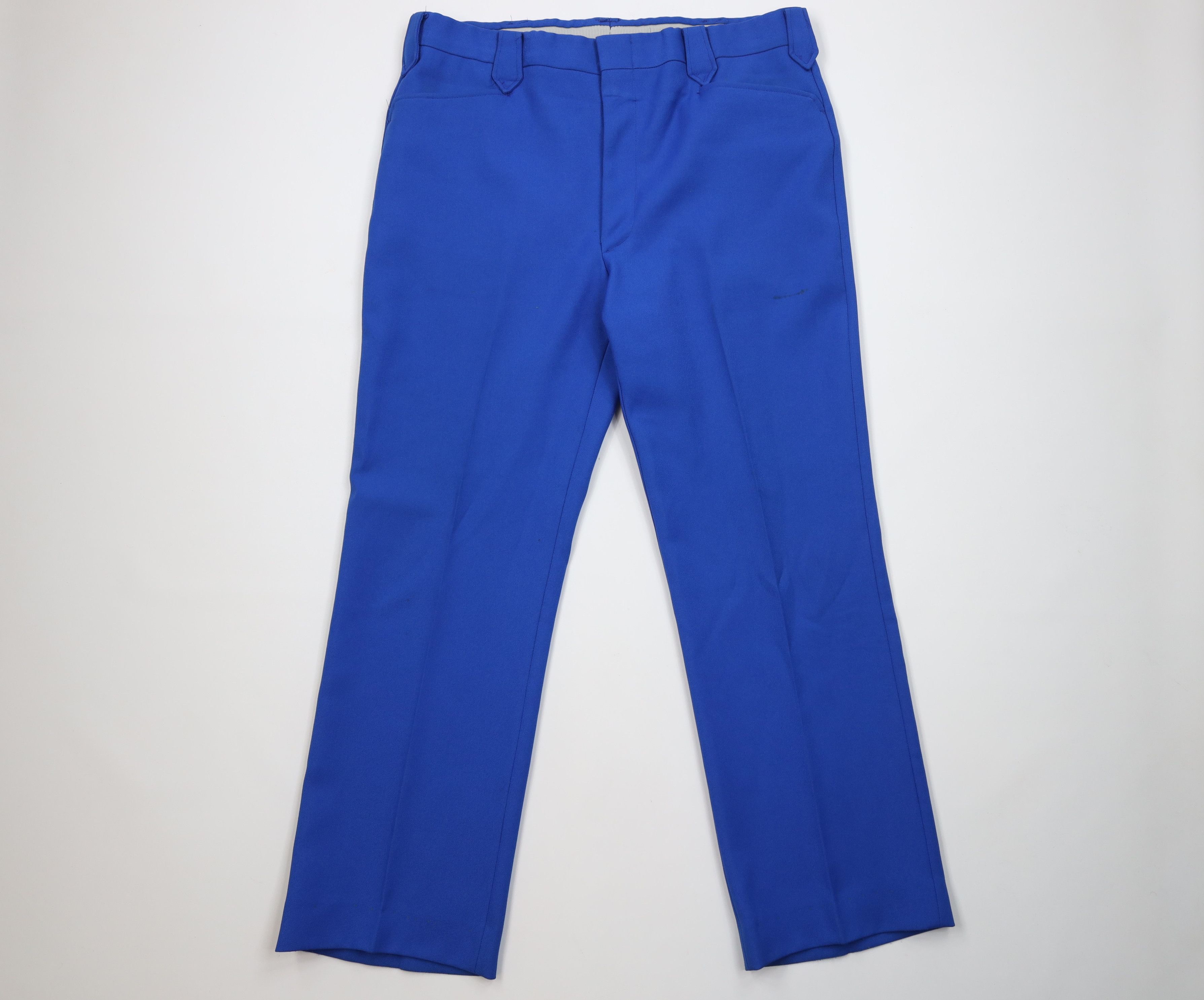 Vintage Vintage 70s Streetwear Western Knit Wide Leg Chino Pants USA Size US 36 / EU 52 - 1 Thumbnail