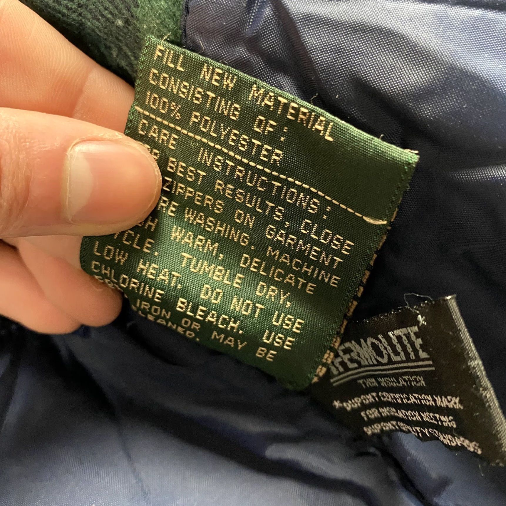 Vintage VINTAGE FIELD & STREAM JACKET Parka Men L Green THERMOLITE FLANNEL LINED Workwear Ski Hunting Fishing 90s Size US L / EU 52-54 / 3 - 7 Thumbnail