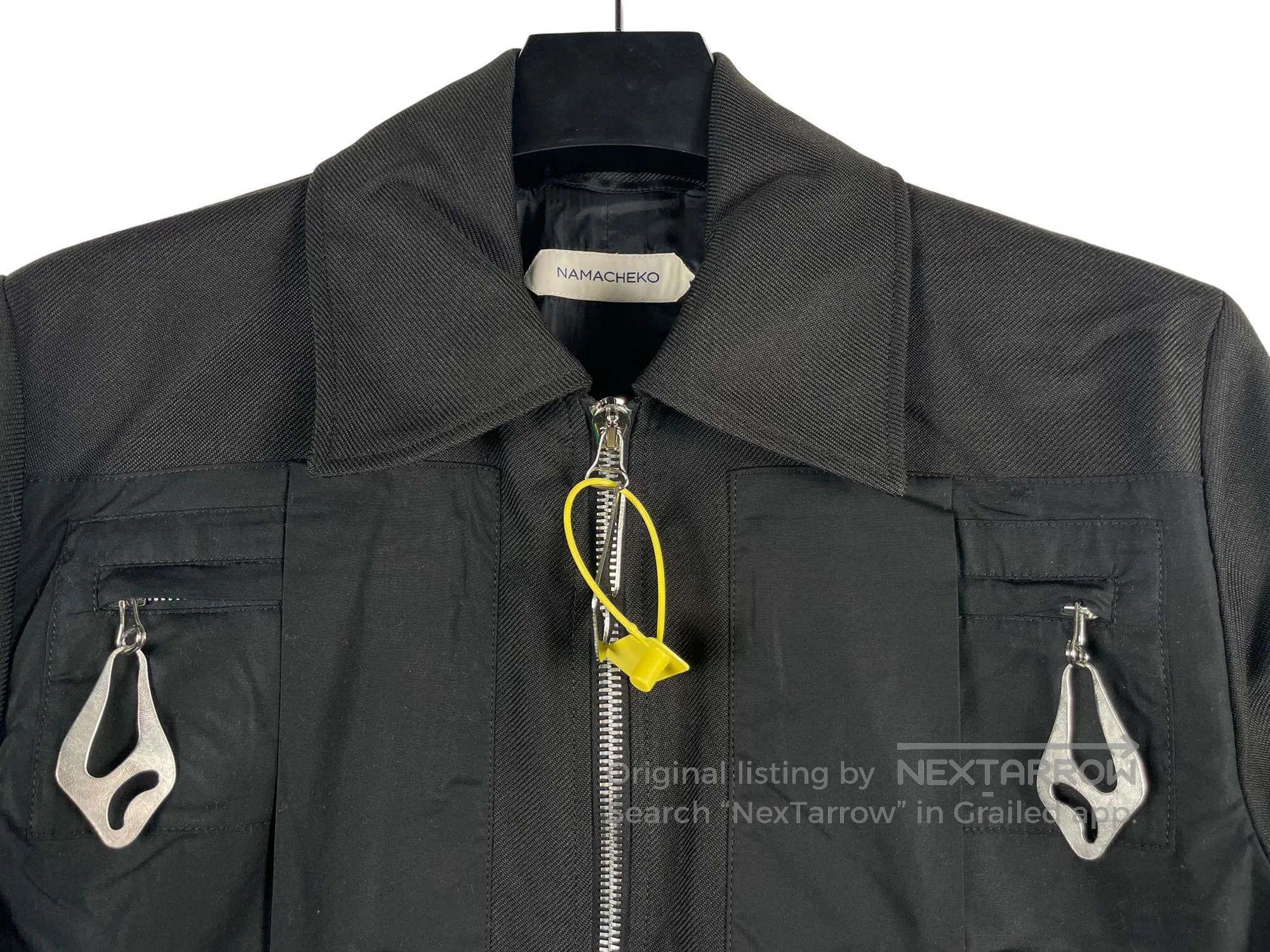 Namacheko Namacheko Black Silver Zipper Jacket Size US M / EU 48-50 / 2 - 5 Thumbnail