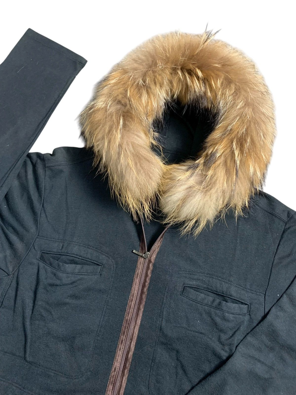 Beauty Beast JAPAN FULL ZIP FUR HOODIE ISSEY IFSIX LGB GOA STYLE Size US M / EU 48-50 / 2 - 2 Thumbnail