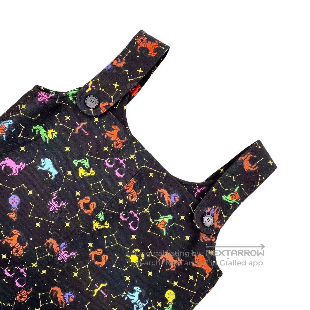 Dior Dior Constellation print bib skirt| Size XXS / US 00 / IT 34 - 3 Thumbnail