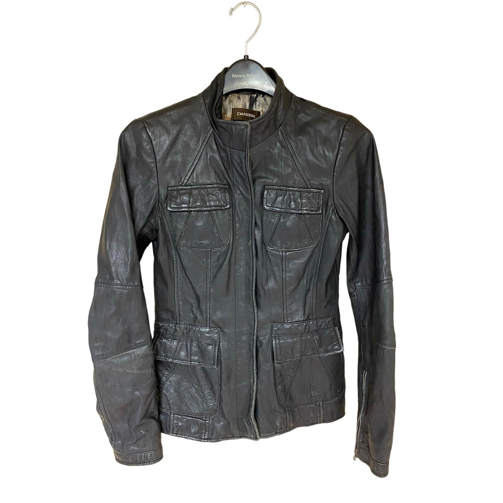Danier Danier Leather Jacket Women XS Size XS / US 0-2 / IT 36-38 - 14 Thumbnail