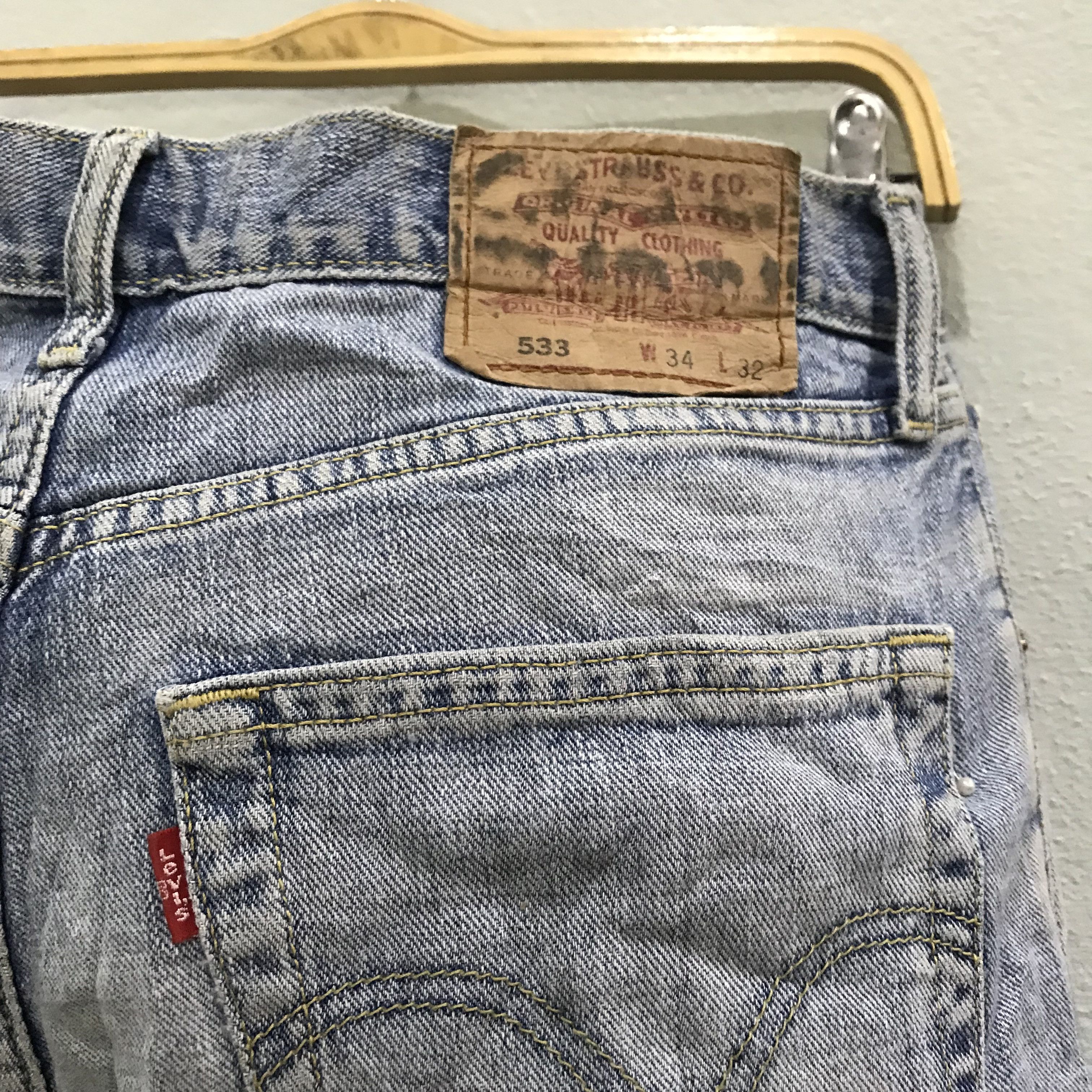Levi's Vintage Levi's 533 Jeans Relaxed Fit Wide Leg Size US 32 / EU 48 - 11 Thumbnail