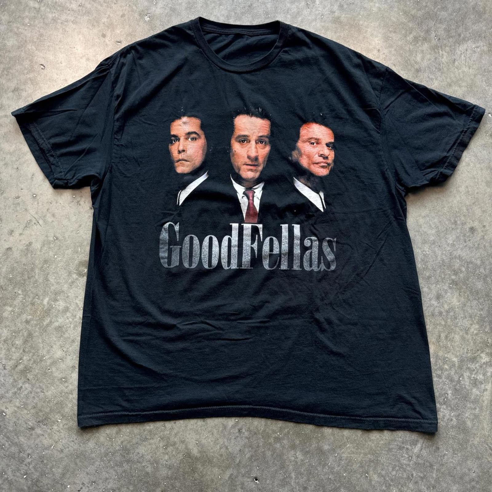 Other Goodfellas Gangster Promotional Y2k Faded T-Shirt Size US XXL / EU 58 / 5 - 1 Thumbnail