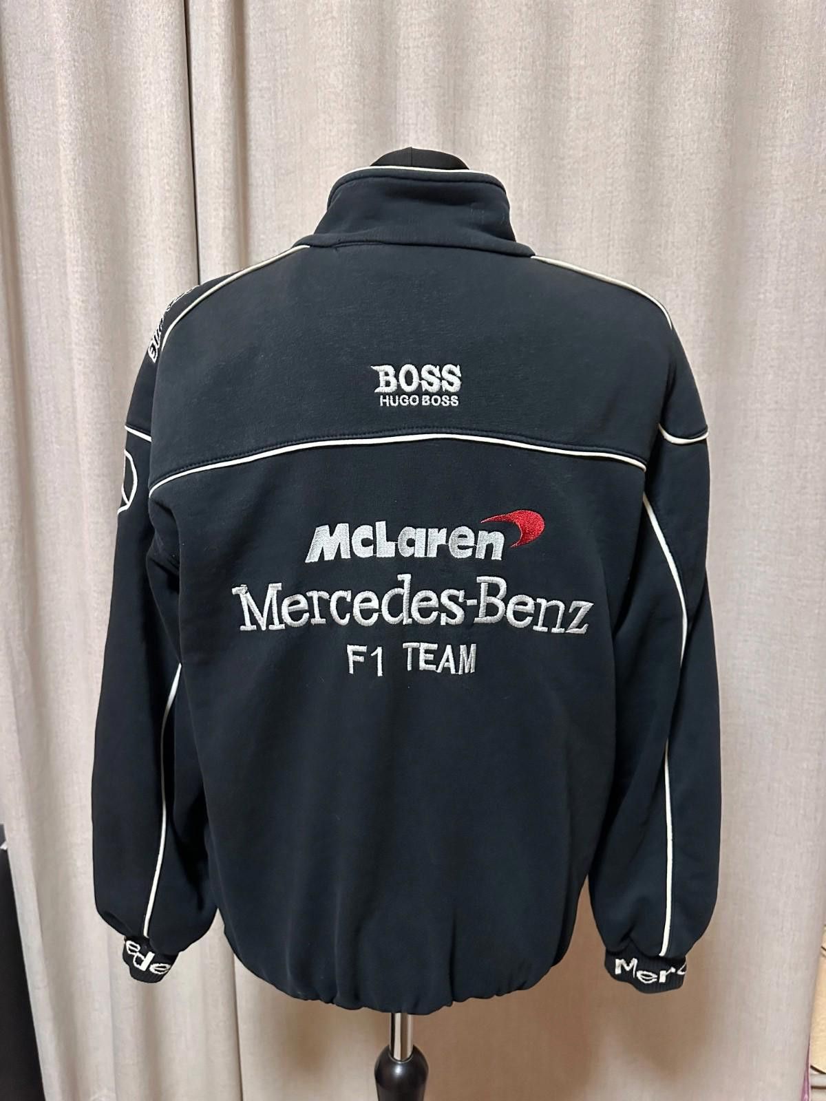 Mercedes-Benz Mercedes Benz x Maclaren Racing Big Logo Zip Up Jacket Rare Size US XXL / EU 58 / 5 - 5 Thumbnail