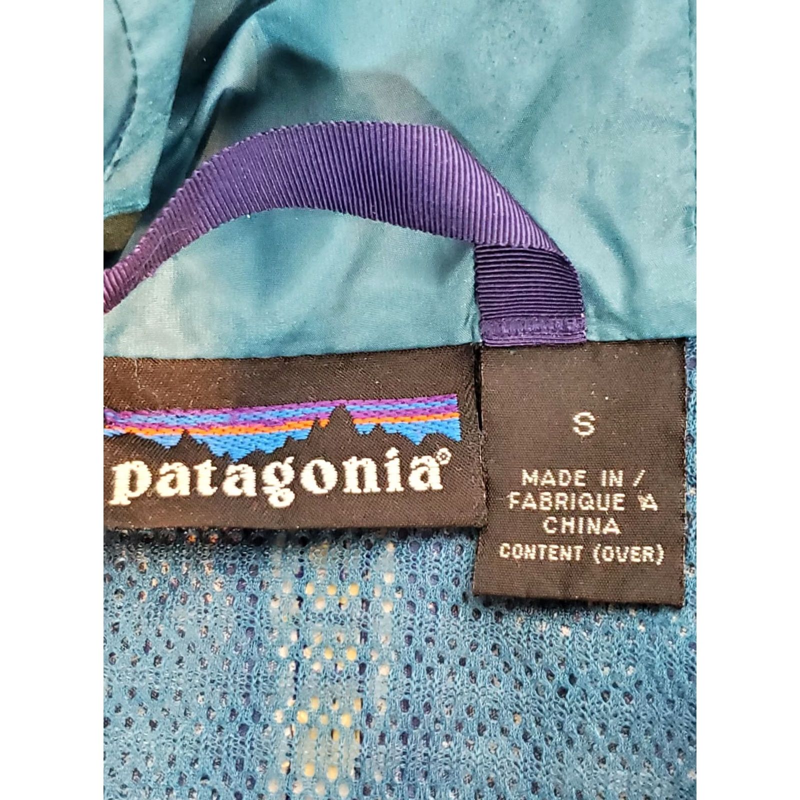 Patagonia VINTAGE Patagonia Storm Jacket Mountain Parka 85020 Blue Purple Women's Size S - Patagonia Storm - Jacket - Women - Blue - Purple - S Size S / US 4 / IT 40 - 5 Thumbnail