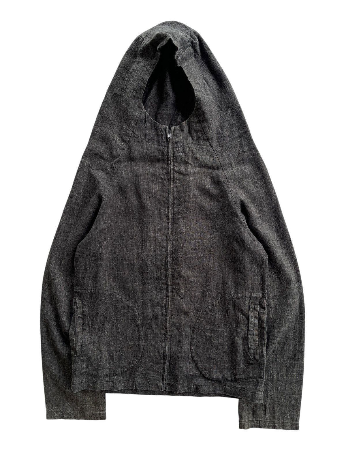 Japanese Brand Peace Now If Six Was Nine Linen Hooded Jacket Size US S / EU 44-46 / 1 - 1 Thumbnail