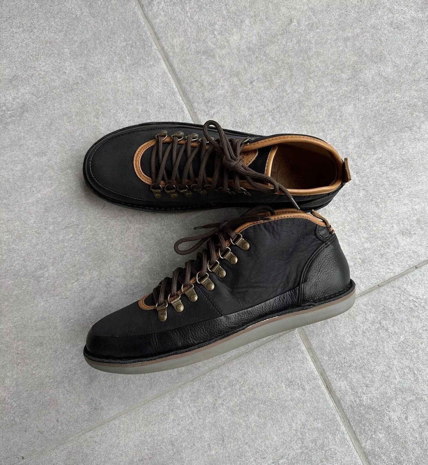NORTHERN COBBLER COBBLED LEATHER HAND MADE SHOES MENS
