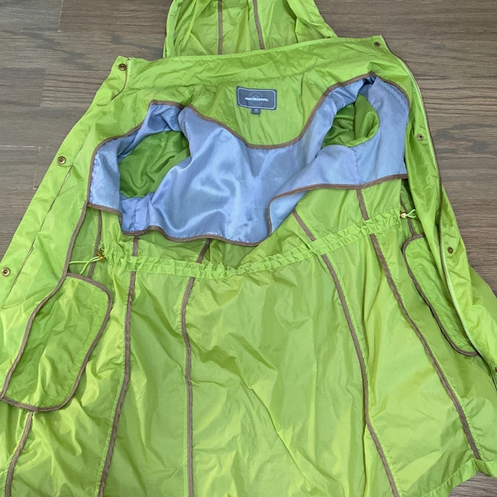 Johnston & Murphy Johnston & Murphy 3/4 Length Hooded Windbreaker Size XS Size XS / US 0-2 / IT 36-38 - 8 Thumbnail