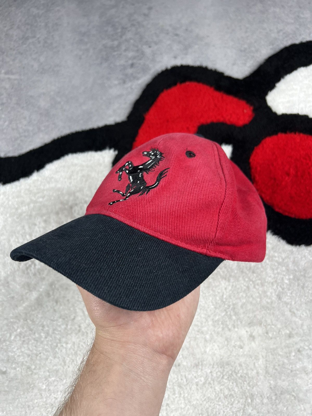 Vintage Vintage Ferrari Racing Formula 1 Y2K Cap Hat Size ONE SIZE - 3 Thumbnail