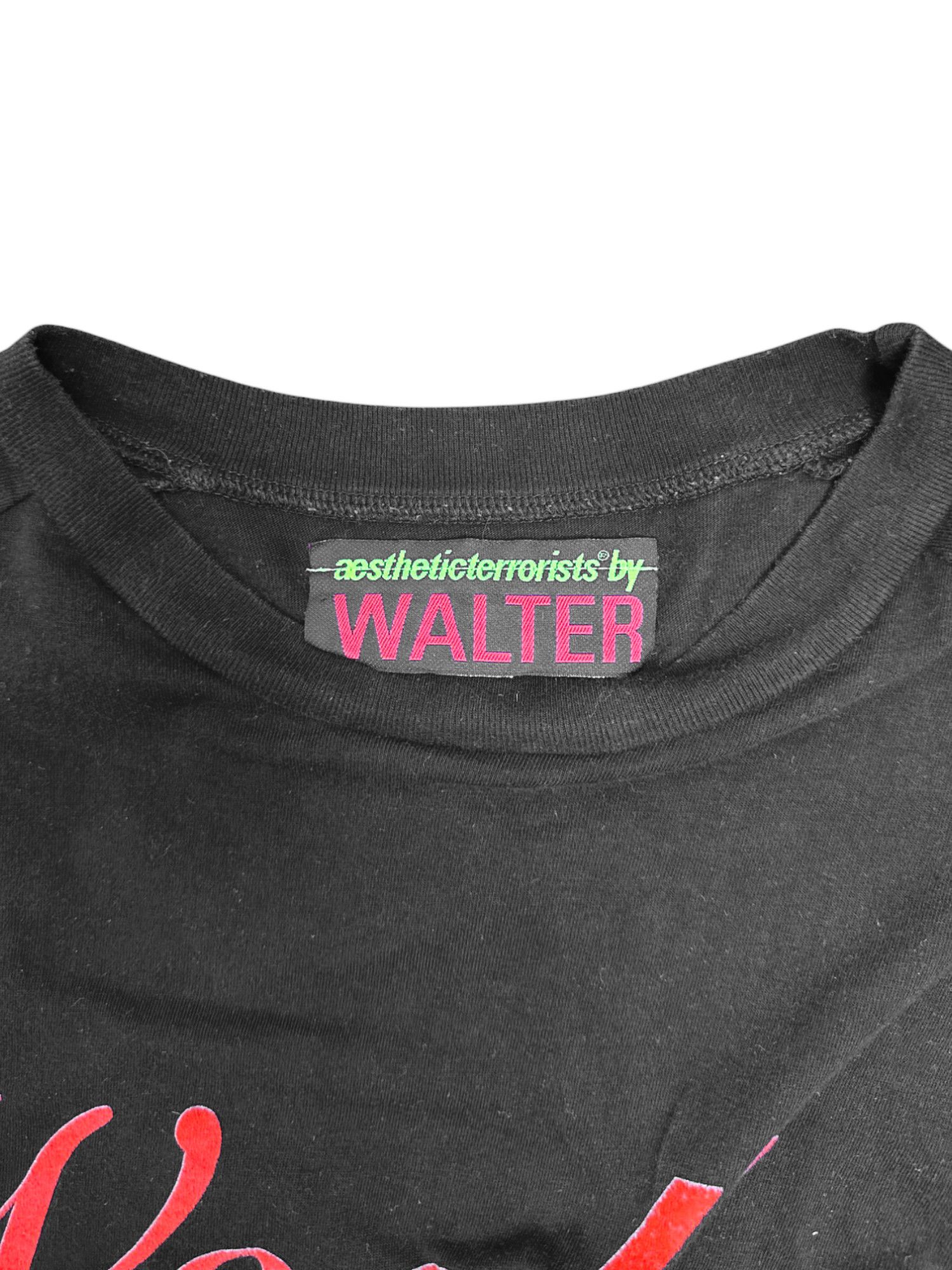 Walter Van Beirendonck F/W 2003 Aesthetic Terrorist Black Longsleeve " WOOLLY" Size US XXL / EU 58 / 5 - 7 Thumbnail